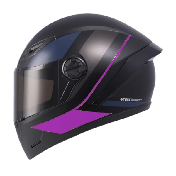 Casco integral ICH 501 SP Deus color fucsia, talla M, versión BV 2.0