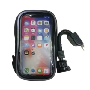 Estuche porta celular HD1069 con espejo retrovisor para moto o bici