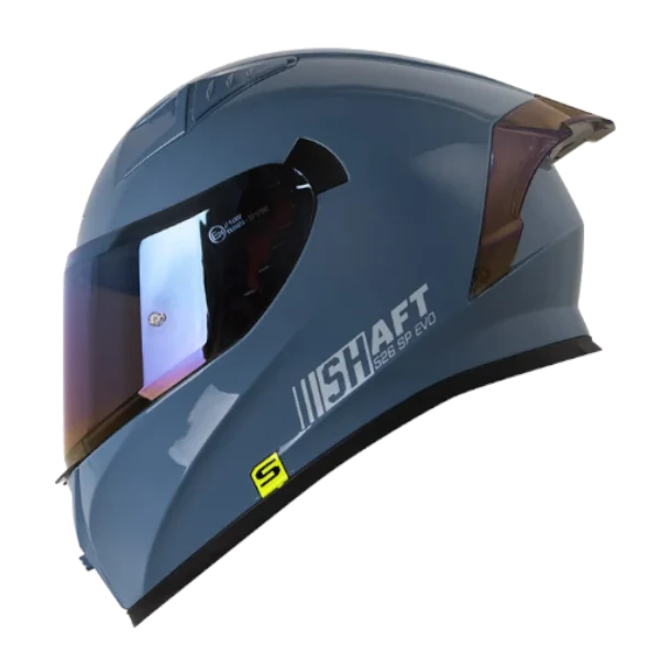 Casco integral Shaft 526 SP Evo Solid Azul BV para moto con envío gratis a toda Colombia