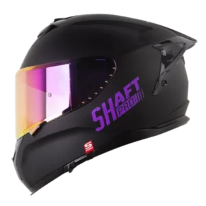 Casco integral Shaft Pro 610 DV Evo Solid en color negro