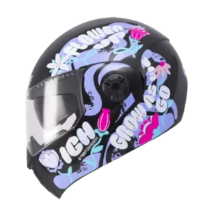 Casco Abatible ICH 3110s Kids Flower Up