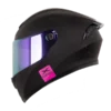 Casco Integral X One X 500 GT EVO Solid Negro Fucsia BV