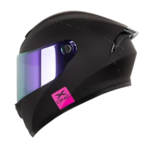 Casco Integral X One X 500 GT EVO Solid Negro Fucsia BV