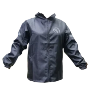 Chaqueta Sencilla Negra Unisex