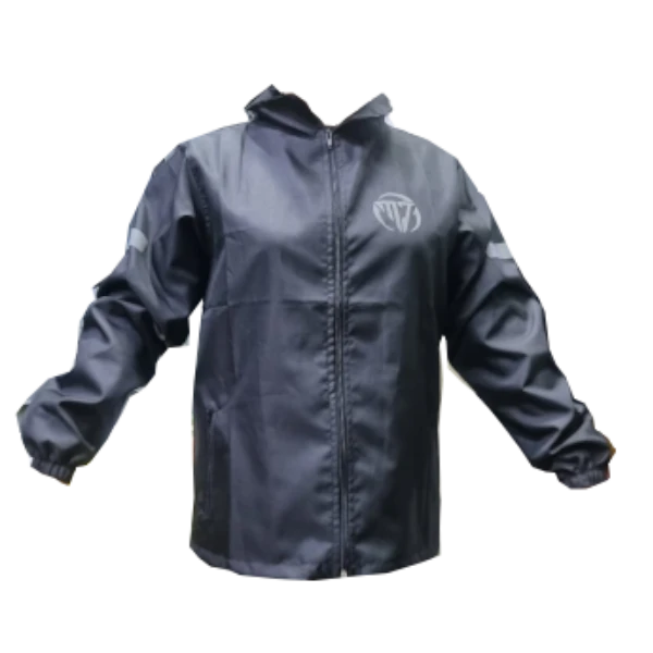 Chaqueta Sencilla Negra Unisex