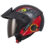 Casco abierto ICH 102 Push color rojo BV 1.0