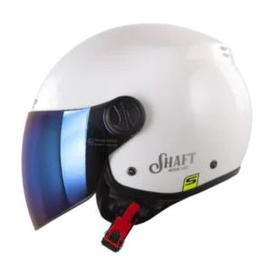 Casco abierto Shaft 236 Solid Roma color blanco sólido, diseño urbano ligero y cómodo