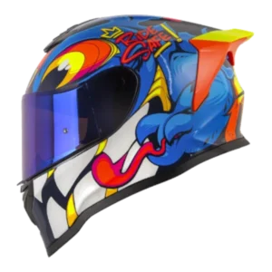 Casco integral HRO 506 Doguy en color gris, diseño moderno y deportivo