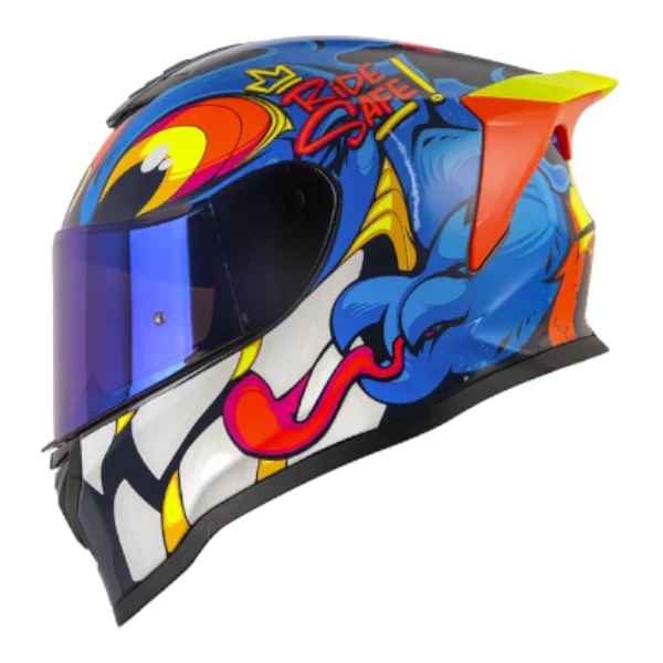 Casco integral HRO 506 Doguy en color gris, diseño moderno y deportivo