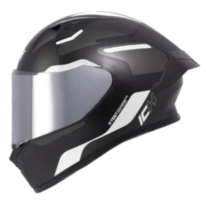 Casco integral ICH 503 SKP color blanco con certificación BV