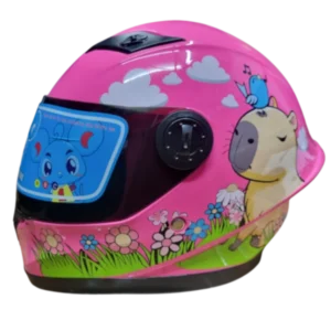 Casco integral KRM Capibara color morado BV 1.0