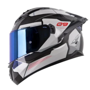 Casco integral LS2 806 Fusion CE 09 color negro y gris para motocicleta