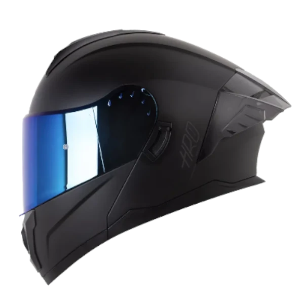 Casco abatible HRO 3480 DV Evo Solid negro gris BV 1.0 para motociclista diseño moderno y seguro