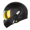 Casco Abatible Shaft 3610 DV Solid Negro BV 1.0 para moto