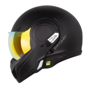 Casco Abatible Shaft 3610 DV Solid Negro BV 1.0 para moto