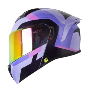 Casco abatible SHAFT 3820 SP May morado 2.0 modular para motociclista