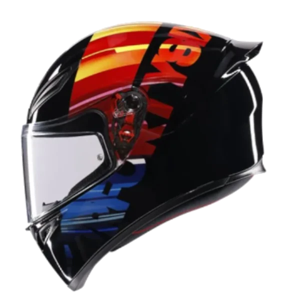 Casco integral AGV K-1S Pulse 46 diseño deportivo certificado para moto