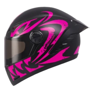 Casco integral ICH 501 SP Tribal color fucsia mate BV 2.0 con visor