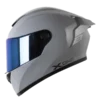 Casco integral X One X-500 RS solid color gris BV 1.0