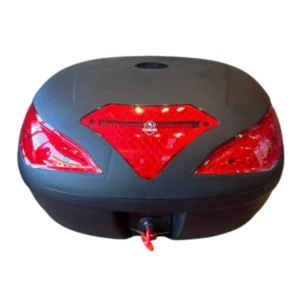 Maletero Kanunni 43 litros para motocicleta con cierre de seguridad