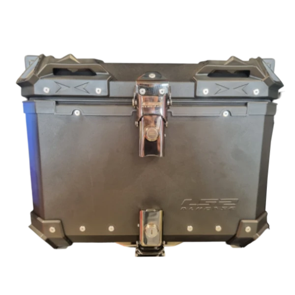 Maletero LS2 Alucase 45 litros negro para motocicleta