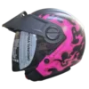 Casco abierto ICH 102 Ignition fucsia 1.0 para motociclista uso urbano