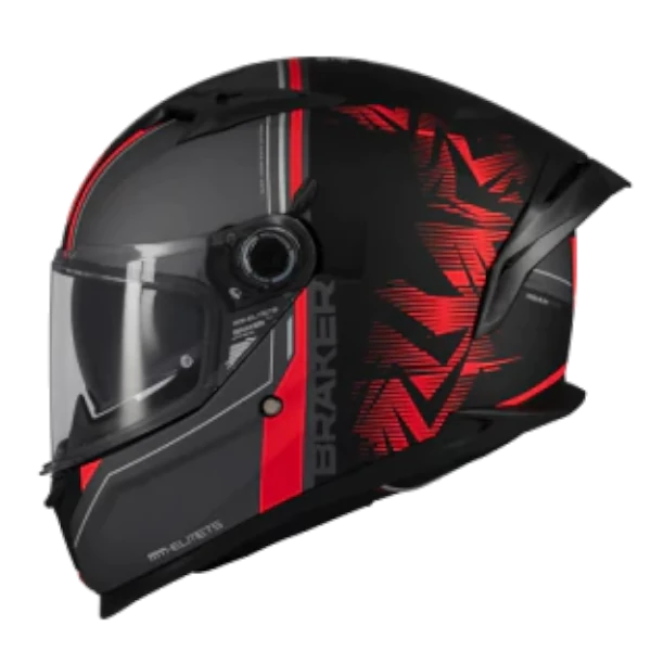 CASCO INTEGRAL MT BRAKER SV CHARM B5 NEGRO ROJO BV 3.0 Casco Integral MT Braker SV Charm B5 Negro Rojo BV 3.0