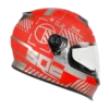 CASCO INTEGRAL SHAFT 502 CROSSLINE ROJO 1.0 MATE BV Casco integral SHAFT 502 Crossline rojo mate BV para moto