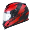 Casco integral SHAFT 502 Thunderforce rojo mate 1.0 BV para mot