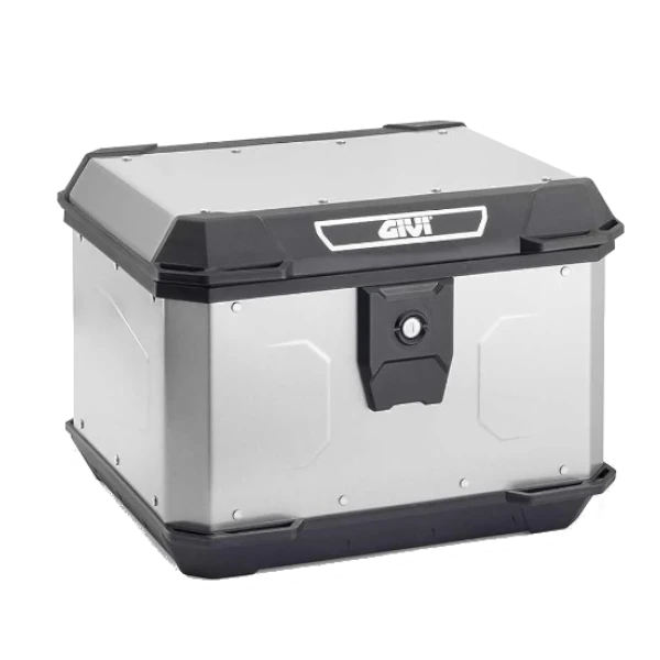 Maletero cuadrado Givi 44 litros baúl trasero para moto